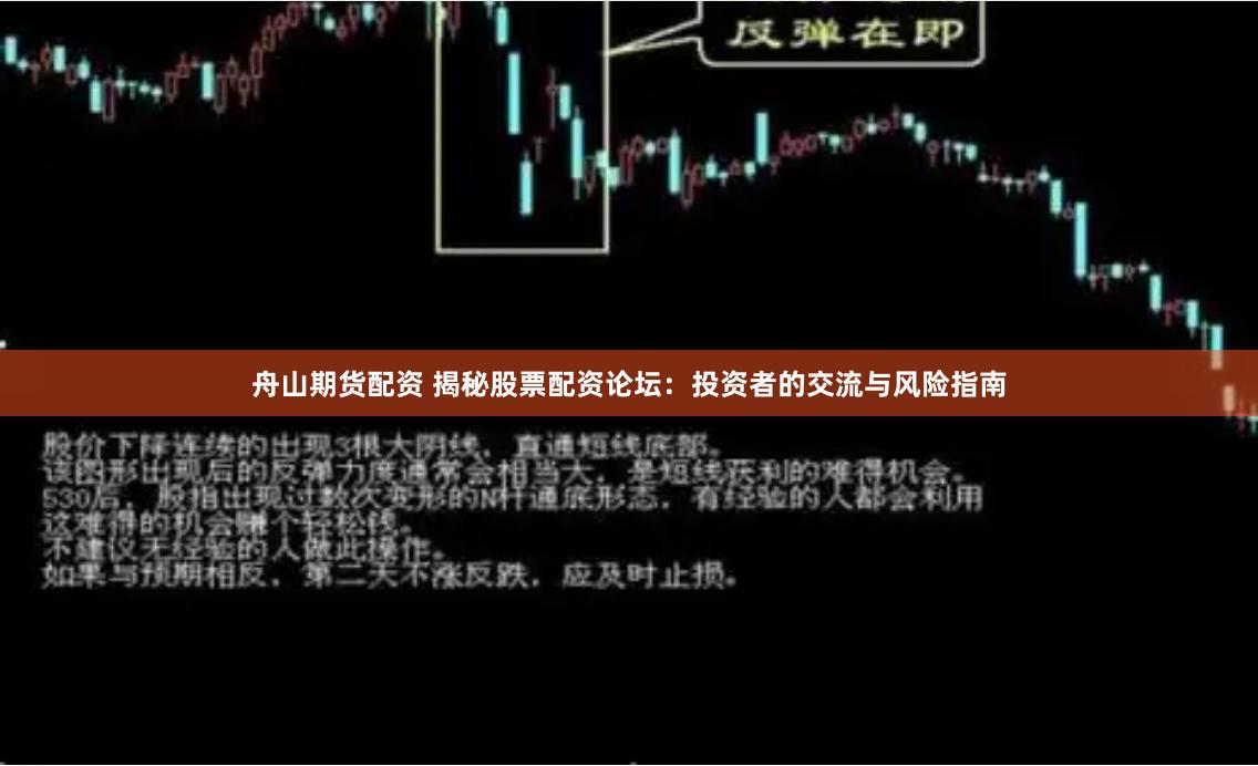 舟山期货配资 揭秘股票配资论坛：投资者的交流与风险指南
