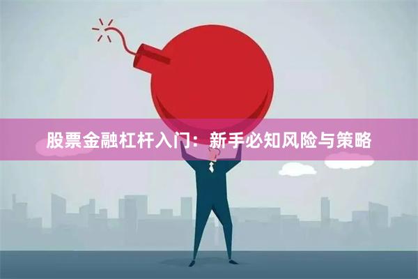 股票金融杠杆入门:新手必知风险与策略